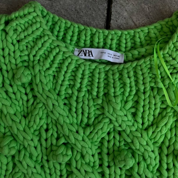 Zara exclusive green gilet - Picture 3 of 7